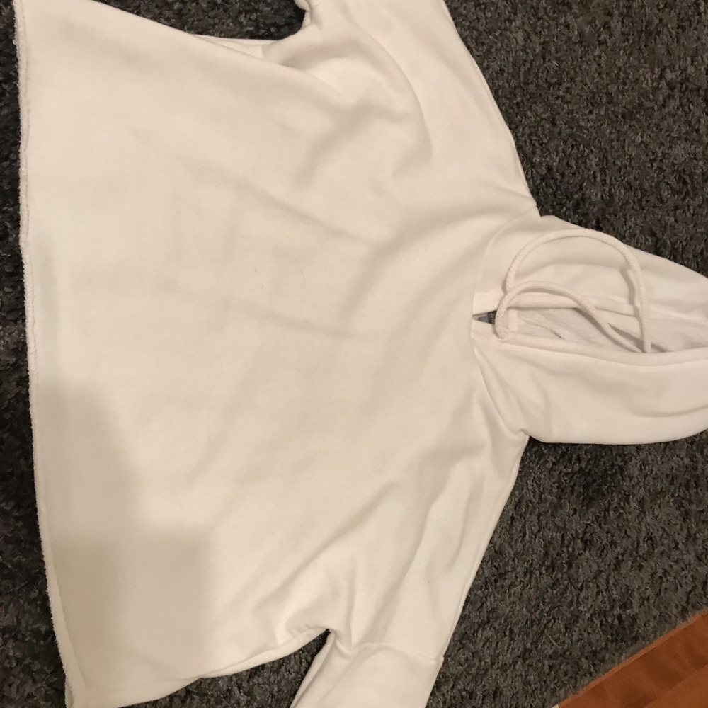 Cropped hoodie